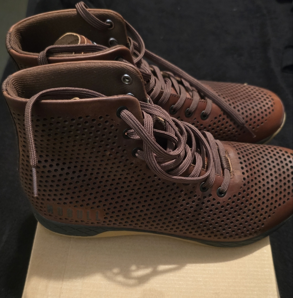 NOBULL Brown Sneakers with Perforated Design - Picture 2 of 3